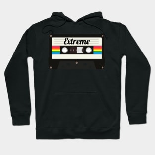 Extreme / Cassette Tape Style Hoodie